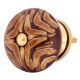 Cherry Wave Etched Ceramic Cabinet Knobs